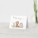 Recherche de forestier vœux cartes Baby shower boisé