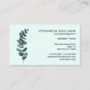 Recherche de psychothérapeute cartes visite Santé mentale