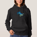 Recherche de méduses pulls capuche Bleu