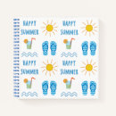 Zoek naar vakantie notitieboeken Illustratie