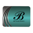 Recherche de argent magnets Monogramme