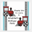 Recherche de train rouge autocollants Moteur