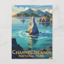 Recherche de îles de canal cartes postales Californie