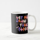 Recherche de sang tasses Squelette