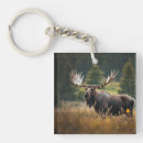 Zoek naar elanden sleutelhangers Natuur