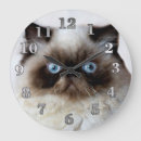 Recherche de drôle de chat horloges Animaux