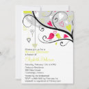 Recherche de magenta bridal shower invitations Coeur