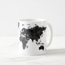 Recherche de voyageur tasses Noir