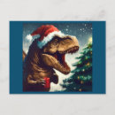 Recherche de dinosaure noël cartes postales Xmas