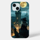 Recherche de lune de chat iphone coques Éffrayant