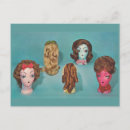 Zoek naar wigs briefkaarten Pruik