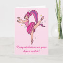 Recherche de mouvements de danse vœux cartes Ballet