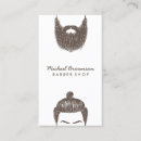 Recherche de barber shop cartes visite Moustache