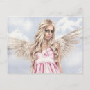 Recherche de ange en de ciel cartes postales Blanc