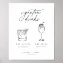 Recherche de unique contemporain mariage menus Noir et blanc