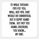 Zoek naar vuur stickers Grappig