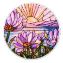 Recherche de fleur lotus de boutons et poignées de porte Élégant