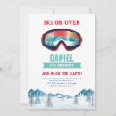 Recherche de ski anniversaire invitations Pente