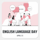 Recherche de linguistique autocollants École