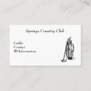 Recherche de club de golf cartes visite Caddy