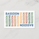 Recherche de basson cartes visite Bassooniste