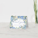 Recherche de hortensias vœux cartes Bleu poussiéreux