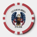Recherche de drapeau américain jetons poker Rouge blanc bleu