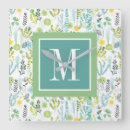 Recherche de fleur jaune horloges Monogramme