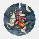 Recherche de père vintage ornements Kris kringle