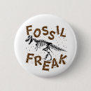 Recherche de paléontologie badges Fossile