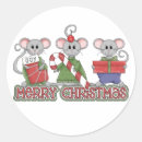Recherche de souris de noël autocollants Vacances