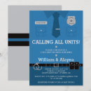 Recherche de insigne invitations Ligne bleue mince