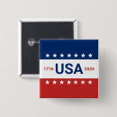 Recherche de anniversaire de juillet badges Patriotique