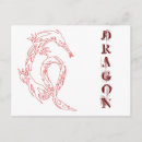Recherche de tatouage dragon cartes postales Tribal