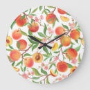 Recherche de fruit vintage horloges Pêche
