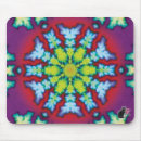 Recherche de fleurs géométriques tapis souris Kaléidoscope