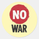 Zoek naar oorlogs stickers Geen oorlog