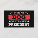 Recherche de president cartes visite Élection