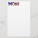 Zoek naar rode wit en blauw briefpapier Amerikaans