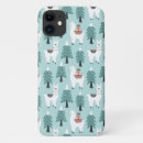Recherche de alpaga mignon iphone coques Bleu