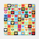 Recherche de coeur abstrait magnets Décoratif