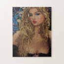 Recherche de belle dame puzzles Beau