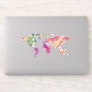 Zoek naar wereldkaart laptop sleeves Roze