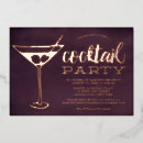 Recherche de cocktails martini invitations Célébration