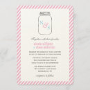 Recherche de de pot de maçon mariage invitations Cru