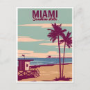 Recherche de vintage miami cartes postales États unis