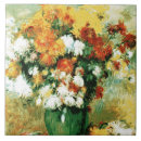 Recherche de renoir pierre auguste carreaux Fleurs