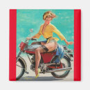 Recherche de vintage vélo magnets Rétro