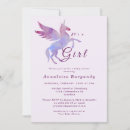 Recherche de pegasus invitations Licorne