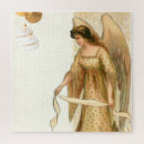 Recherche de anges vintages puzzles Antique